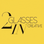 2 glasses in creative